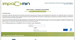 Desktop Screenshot of impactmin.geonardo.com
